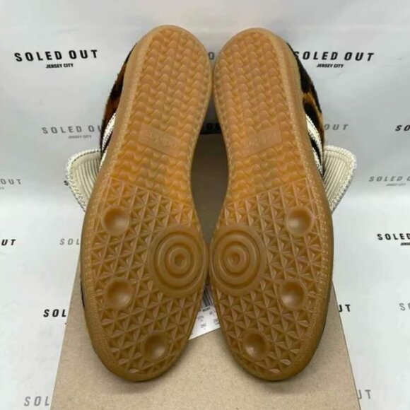 New Adidas x Wales Bonner Samba Pony Leopard Print Women's - Picture 7 of 7